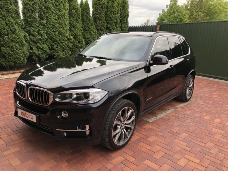 BMW x5 2015 черный