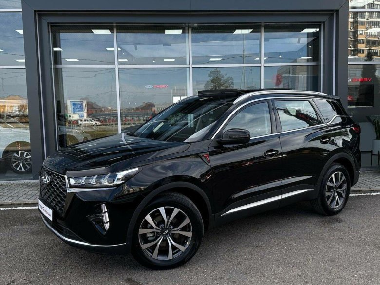 Chery tiggo 7 pro max черный