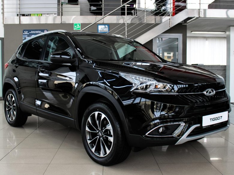 Чери Тигго 7 про черный