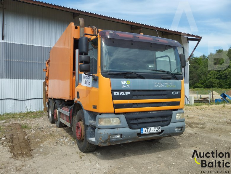 Мусоровоз маз