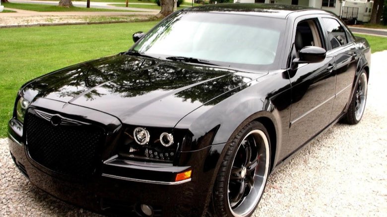 Chrysler 300c черный