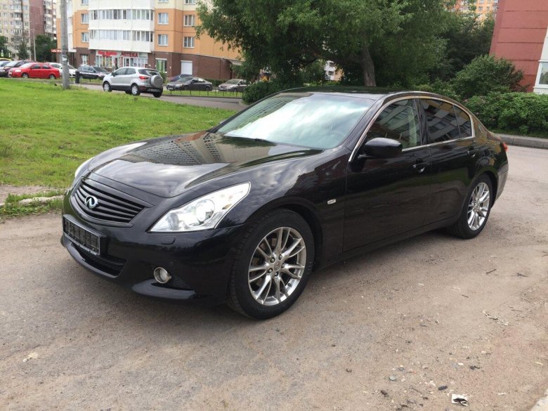 Инфинити g25 черный