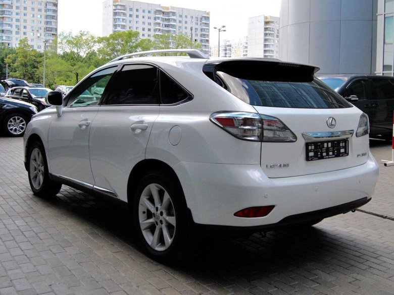 Lexus RX 350 2010 белый