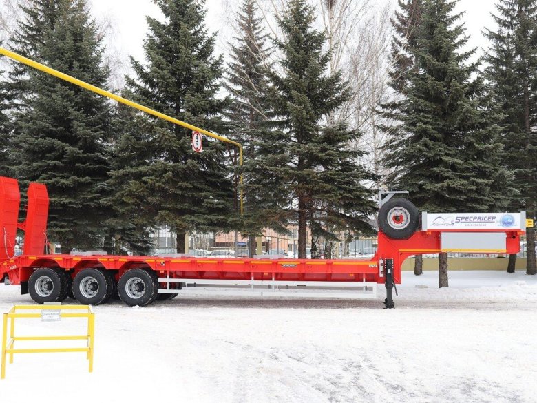 Полуприцеп низкорамный