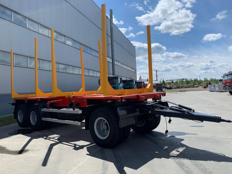 Прицеп сортиментовоз 3-х осный