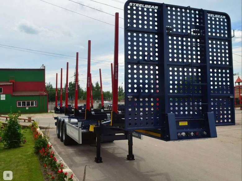 Стилбир полуприцепы сортиментовоз