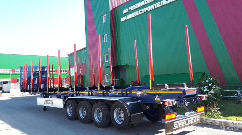 Полуприцеп сортиментовоз PF-41l