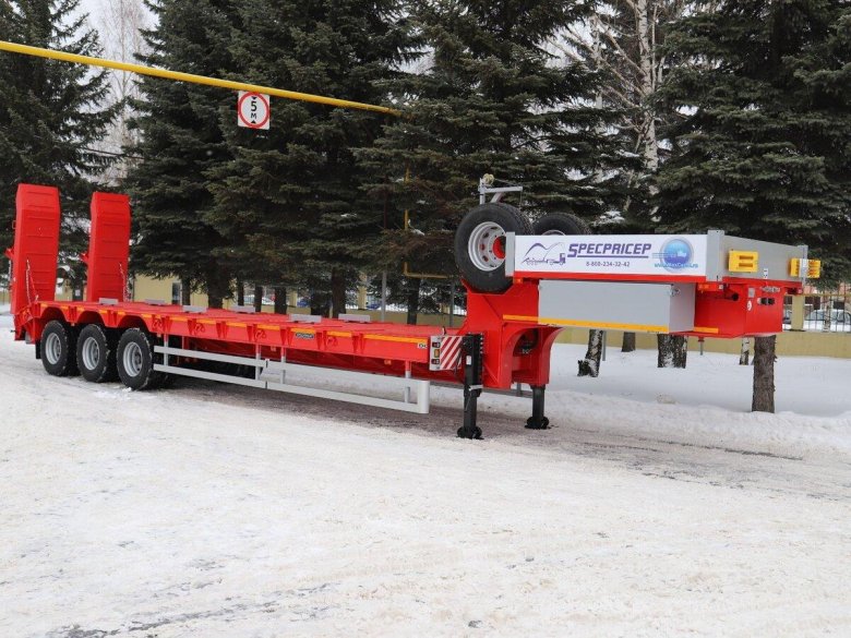 Полуприцеп низкорамный