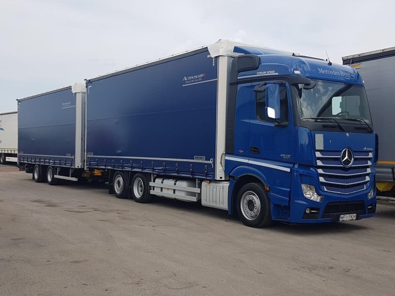 Мерседес Актрос Тандем 120 кубов