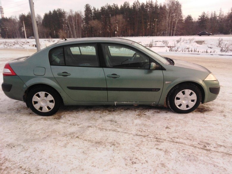 Рено меган 2 седан 2005