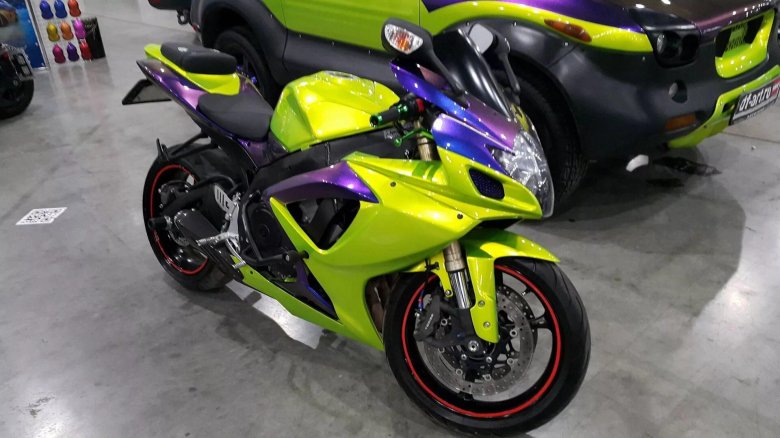 Honda cbr600rr фиолетовый