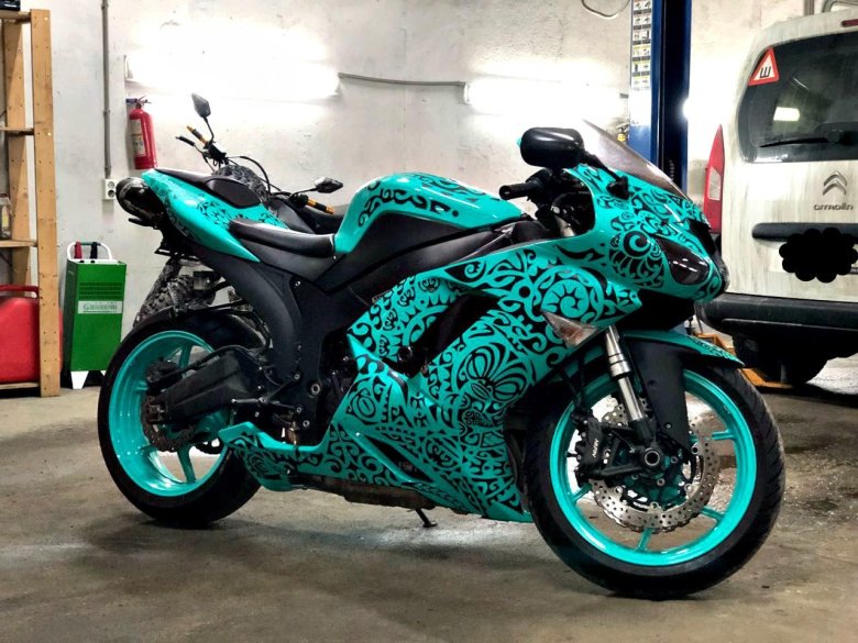 Кавасаки zx6r