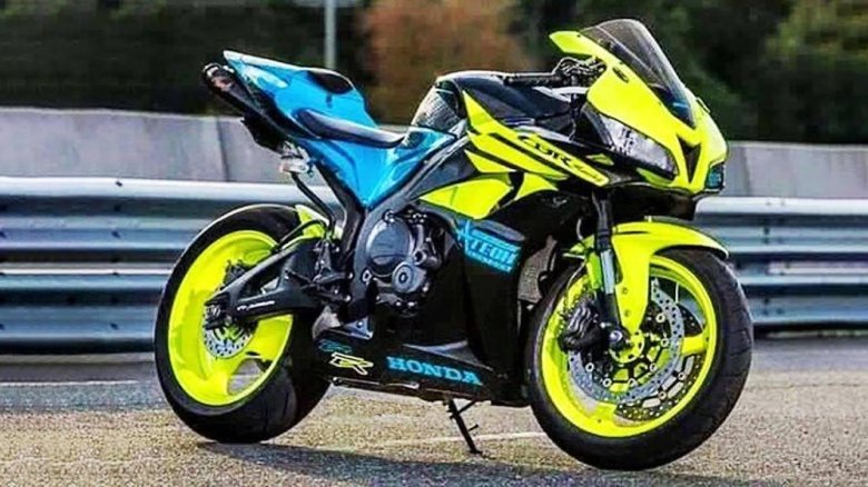 Honda cbr600rr зеленый