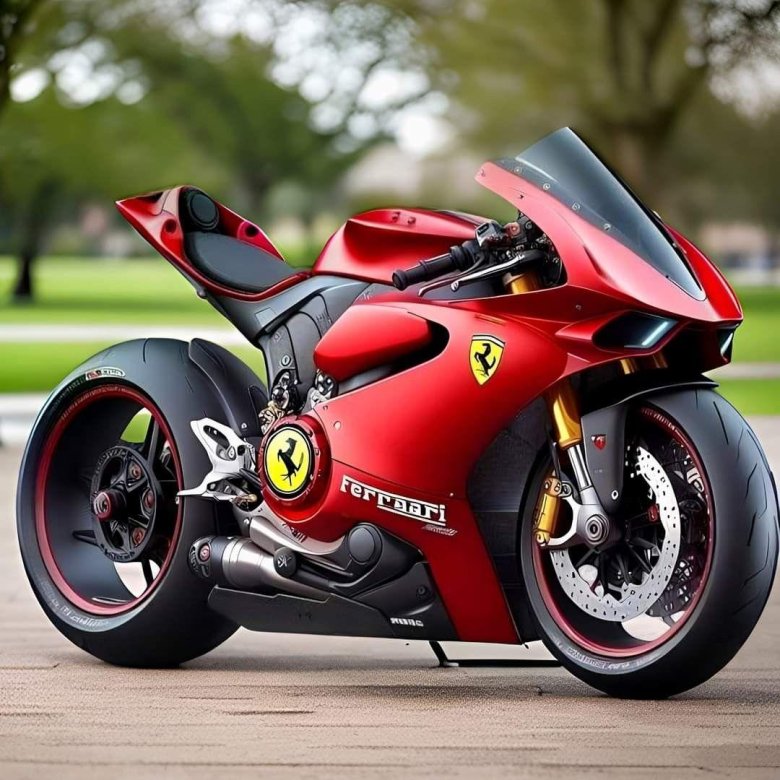 Мотоцикл феррари