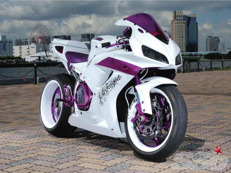 Honda cbr600rr фиолетовый