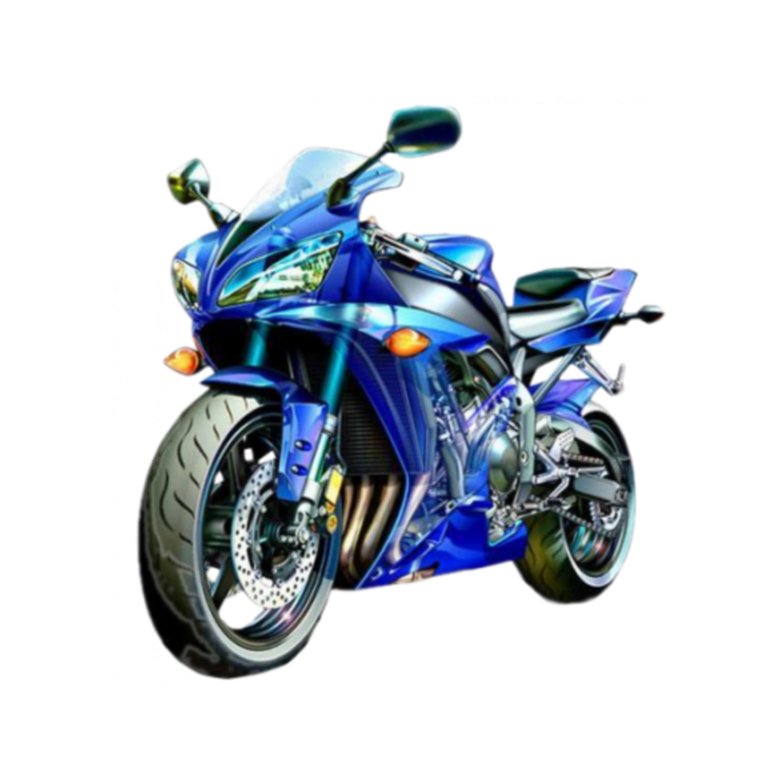 Сахарная печать мотоцикл