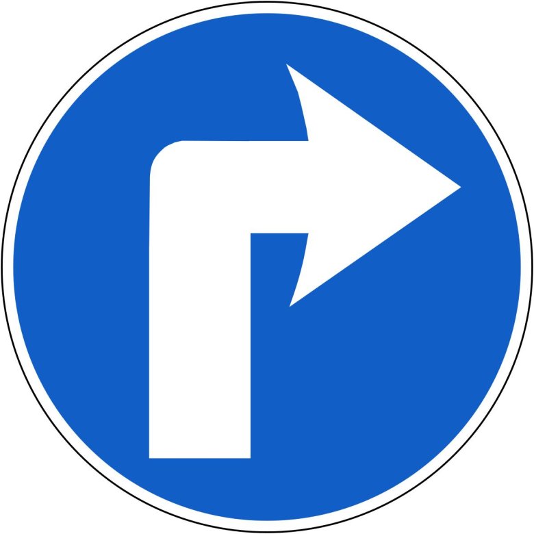 Знак поворот