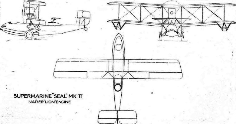 Чертеж гидросамолётов