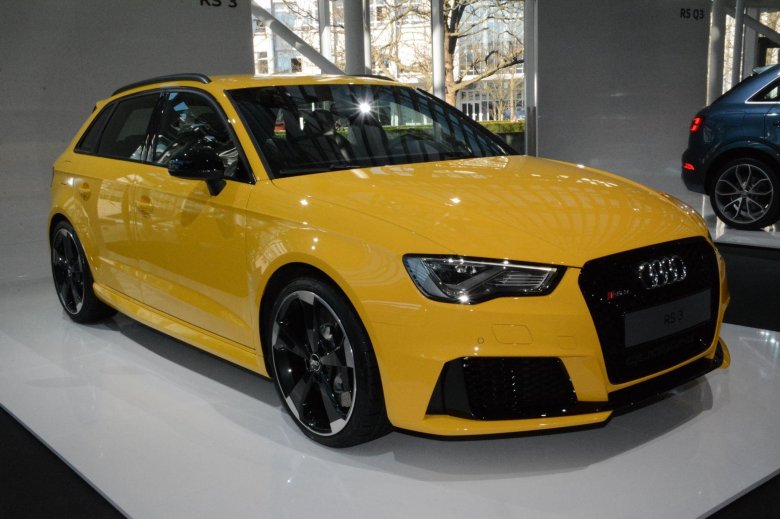 Audi a3 Yellow