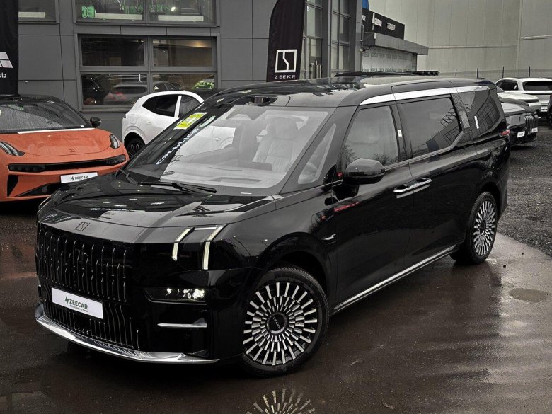 Черный минивэн