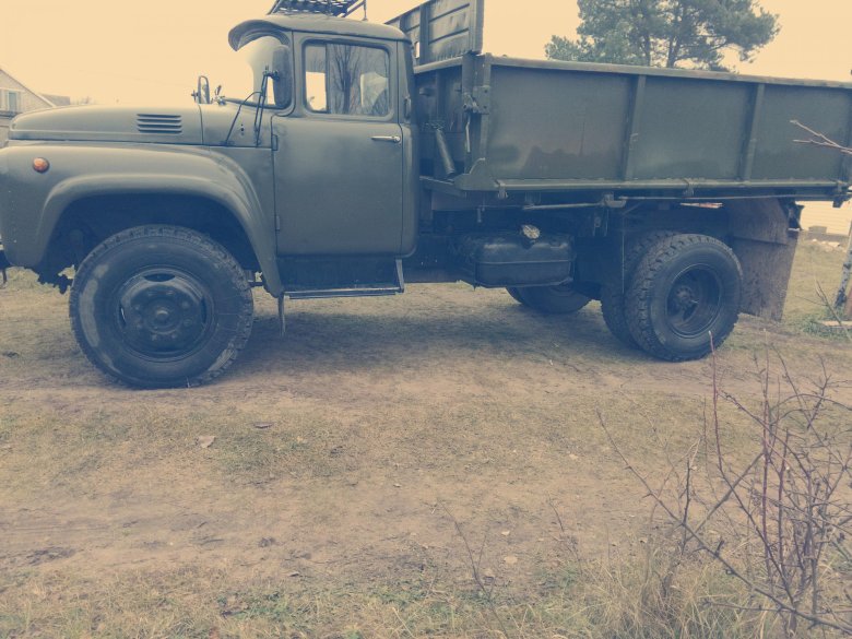 Зил 130 самосвал колхозник