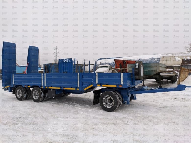 Полуприцеп бортовой тза 588513