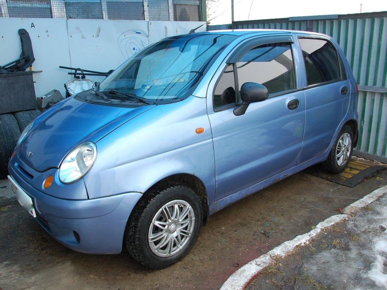Daewoo Matiz синий
