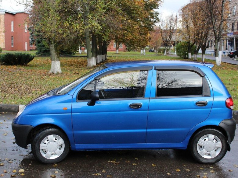 Daewoo Matiz синий