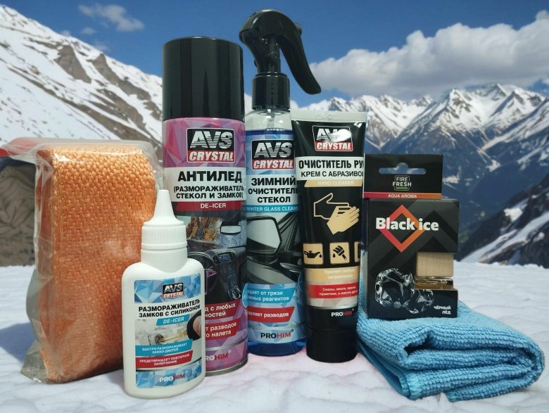 Подарочный набор автохимии для ухода за