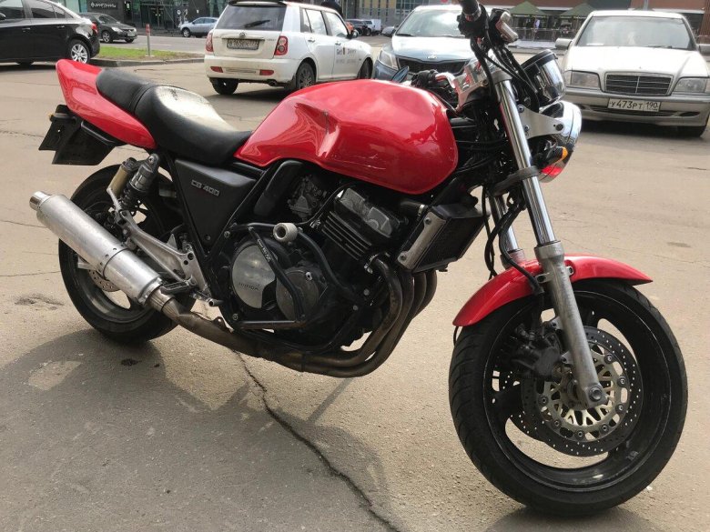 Мотоцикл honda cb 400