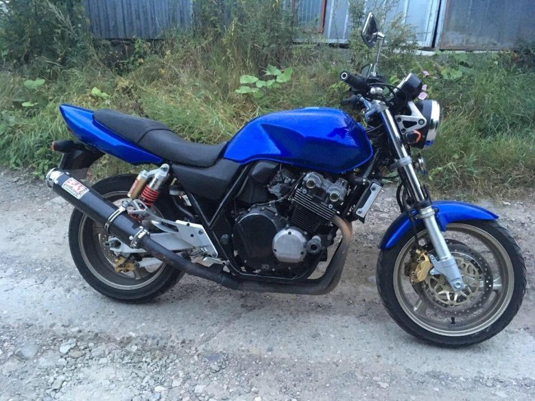 Honda CB 400 синий