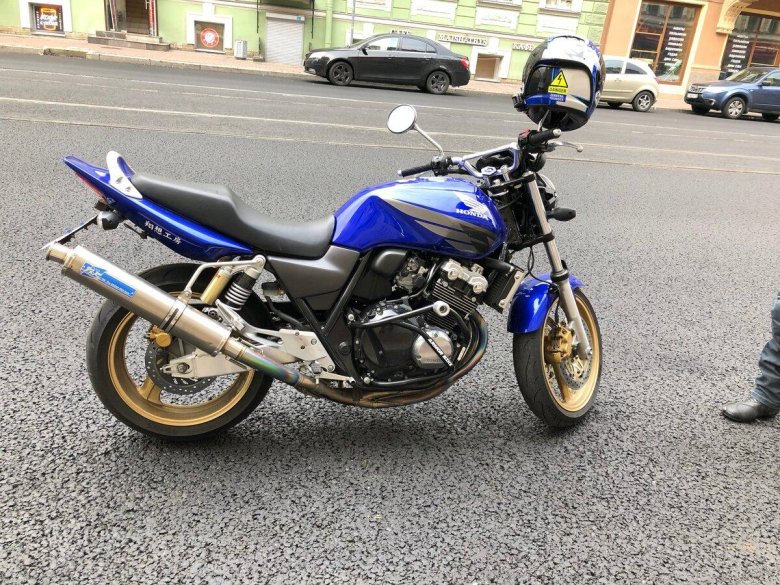 Honda CB 400 синий