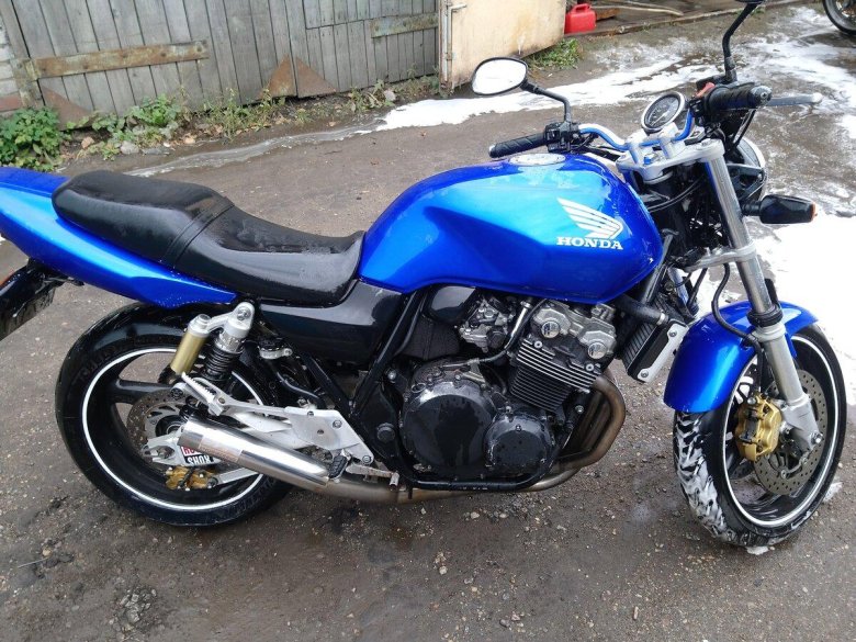 Honda CB 400 синий