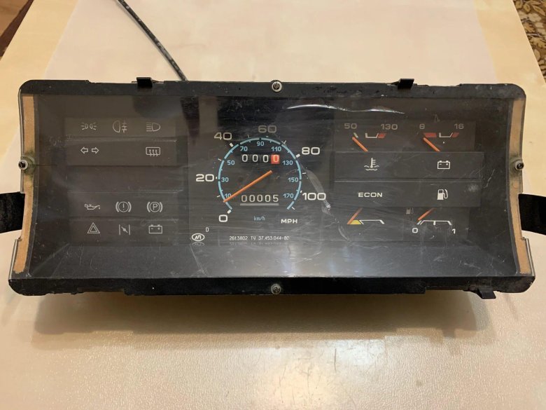 Приборная панель ВАЗ 2109 экспорт