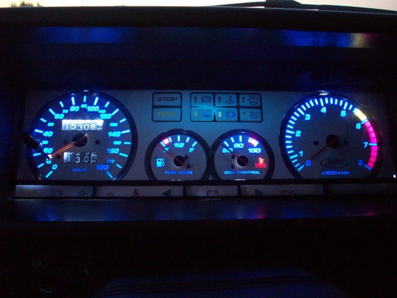 Подсветка приборной панели ВАЗ 2109