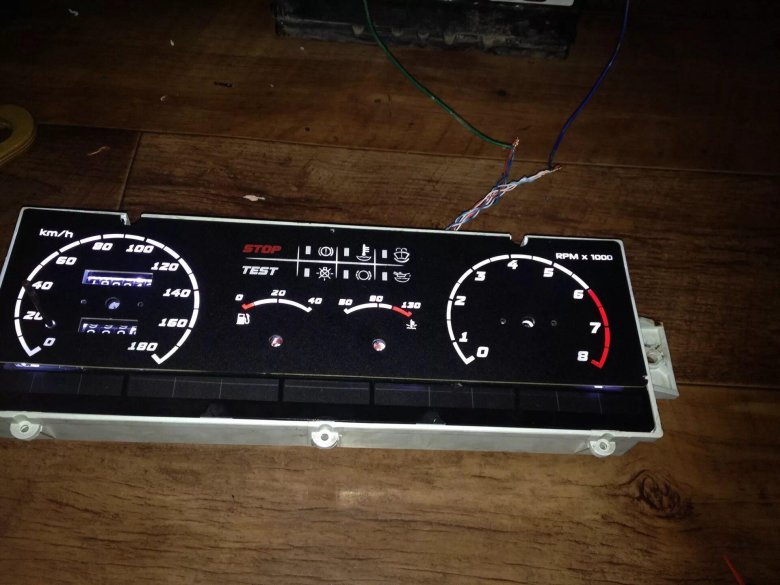 Щиток приборов ваз 2109 высокая панель