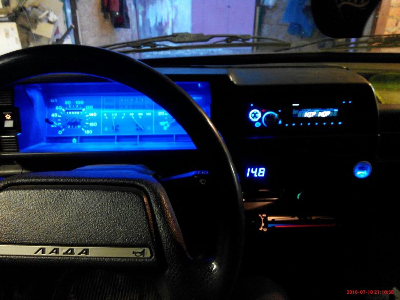 Подсветка приборной панели ВАЗ 2109