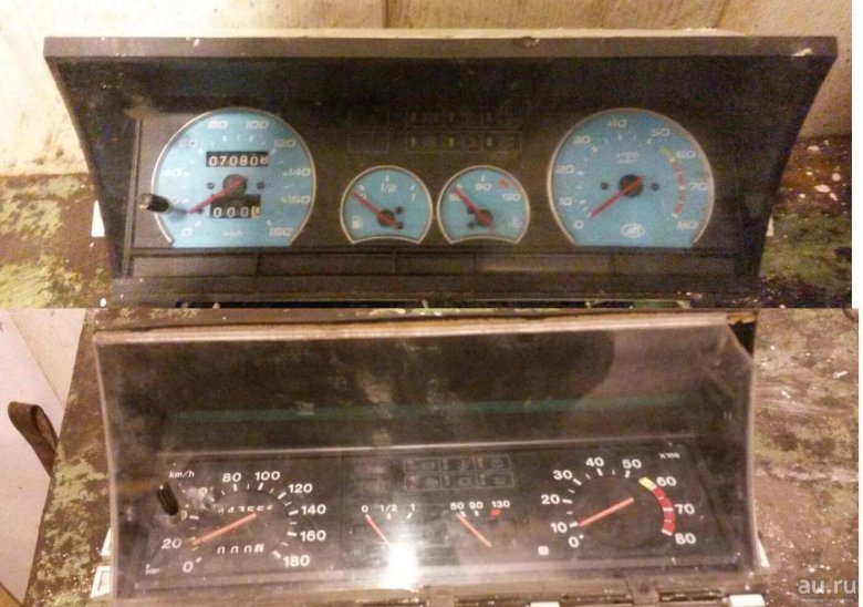 Комбинация приборов ВАЗ 2109 высокая панель