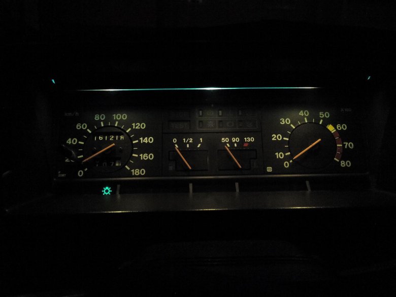 Подсветка панели приборов ВАЗ 2109 высокая панель