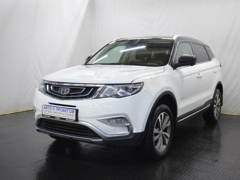 Geely atlas 2016 — 2022 i белый
