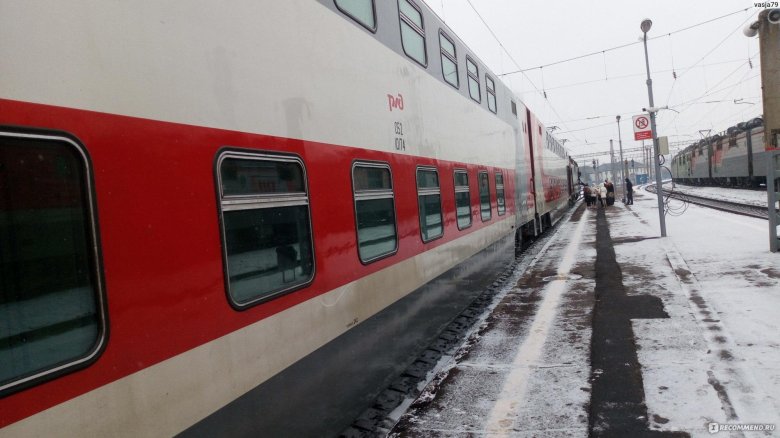 Двухэтажный поезд 003/004 Кавказ