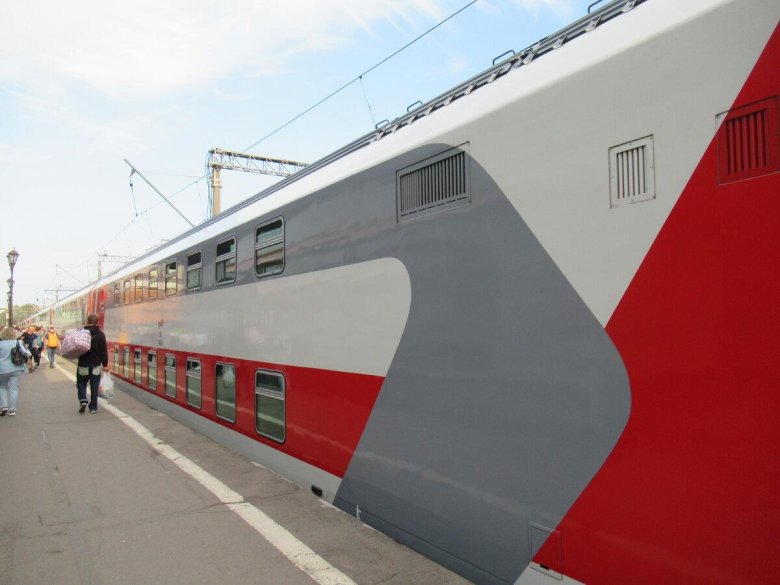 Поезд 005а санкт-петербург москва двухэтажный