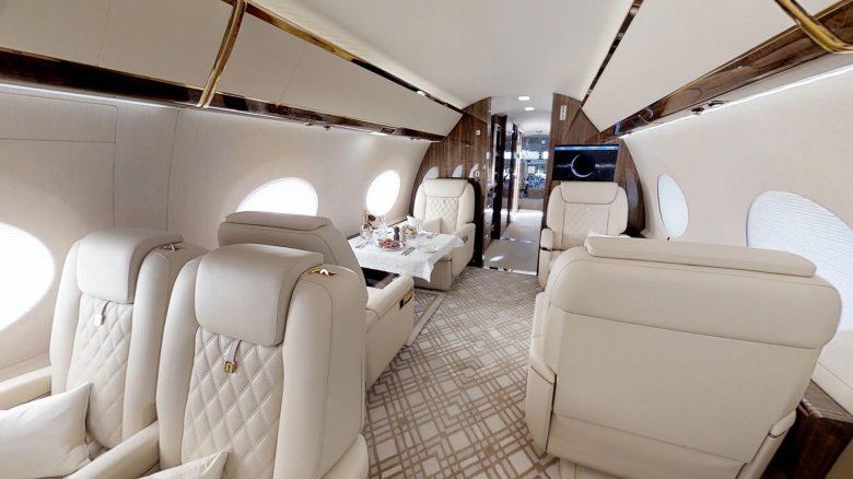 Gulfstream g 650 салон
