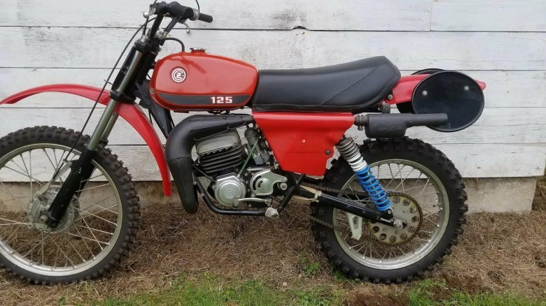 Кроссовый мотоцикл Чезет 125