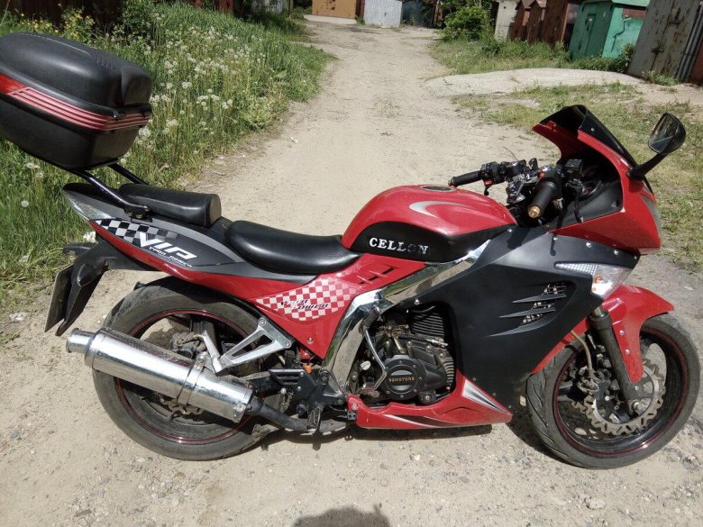 Мотоцикл целлон 250