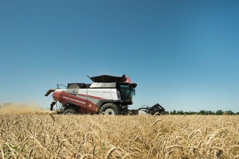 Беспилотный комбайн ростсельмаш