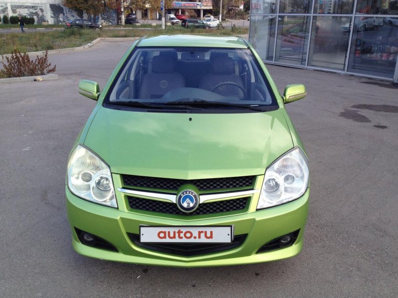 Geely MK 2008 салатовый