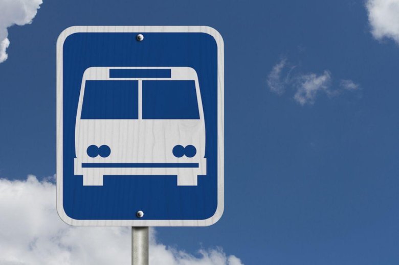 Знак остановка автобуса