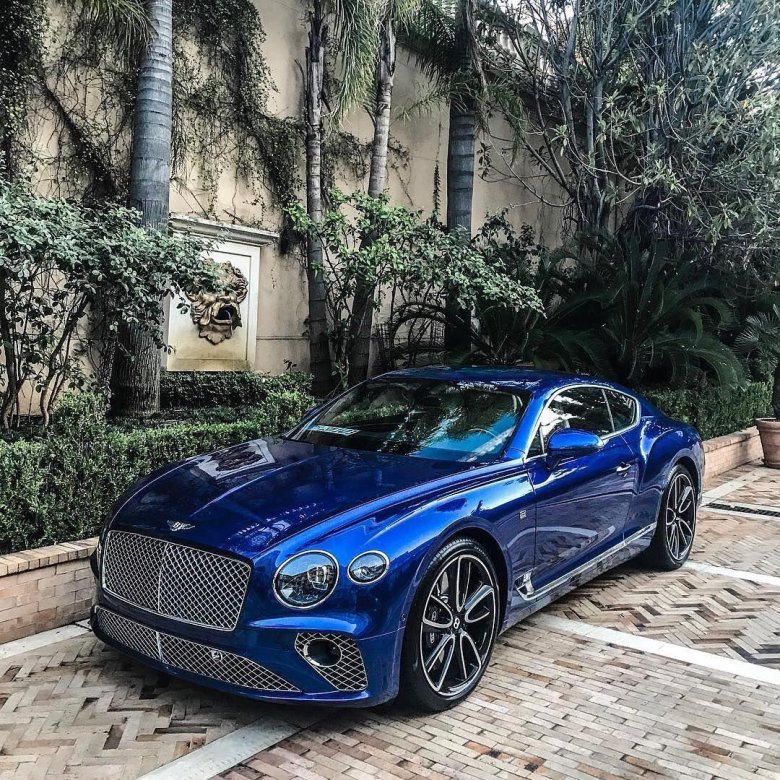 Bentley Continental gt Blue