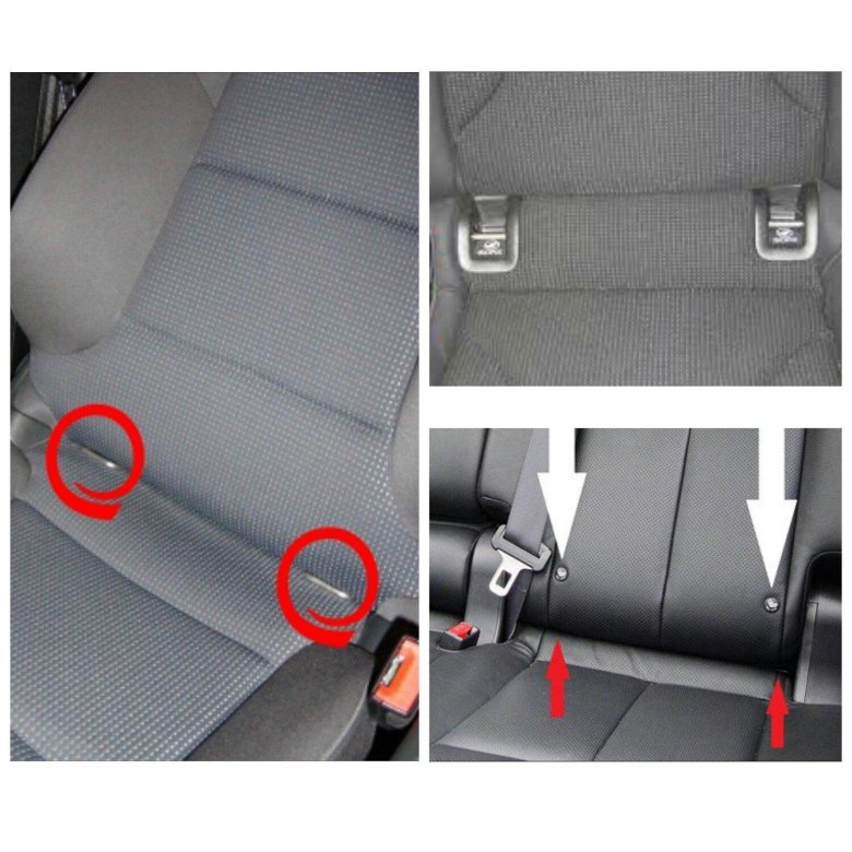 Система крепления Isofix на Hyundai Getz 2008 года